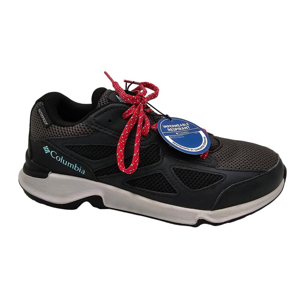 Columbia Vitesse Fasttrack Hiking Shoes Black Waterproof Sneakers Women's 6.5